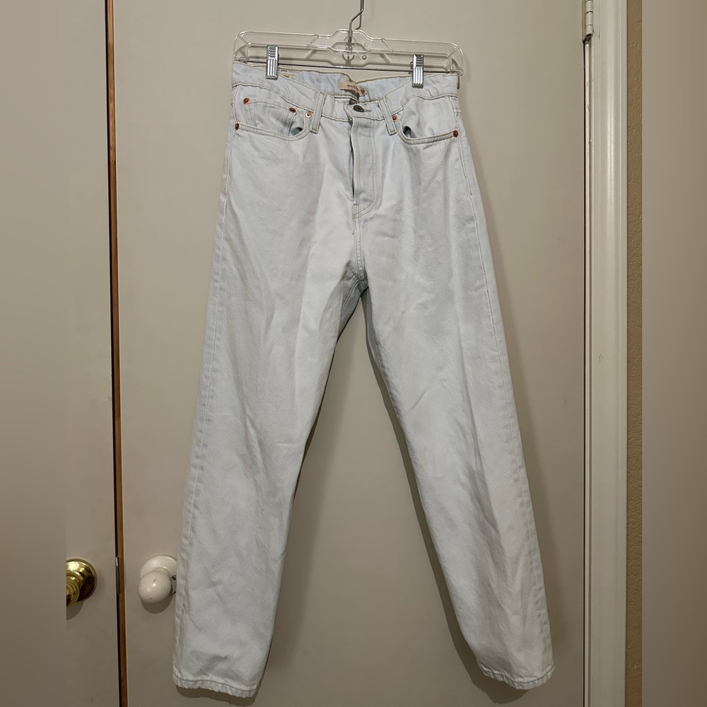 Levi wedgie straight jeans
